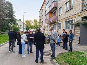 Выездное собрание с собственниками дома № 8 по ул. Коммунистическая г.Новочебоксарск