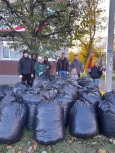 Субботник на территории Фонда капитального ремонта.